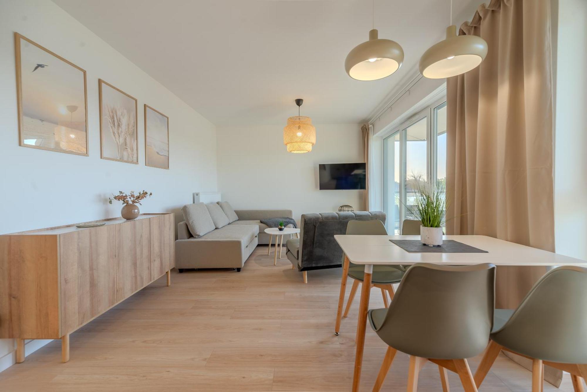 Apartament Coffee-Cream - Relaks - Sauna I Basen Дзивнув Экстерьер фото